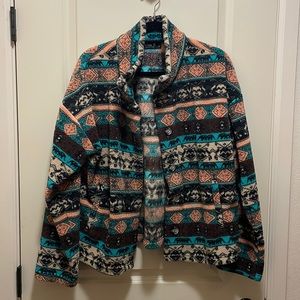 Sherpa Button Jacket